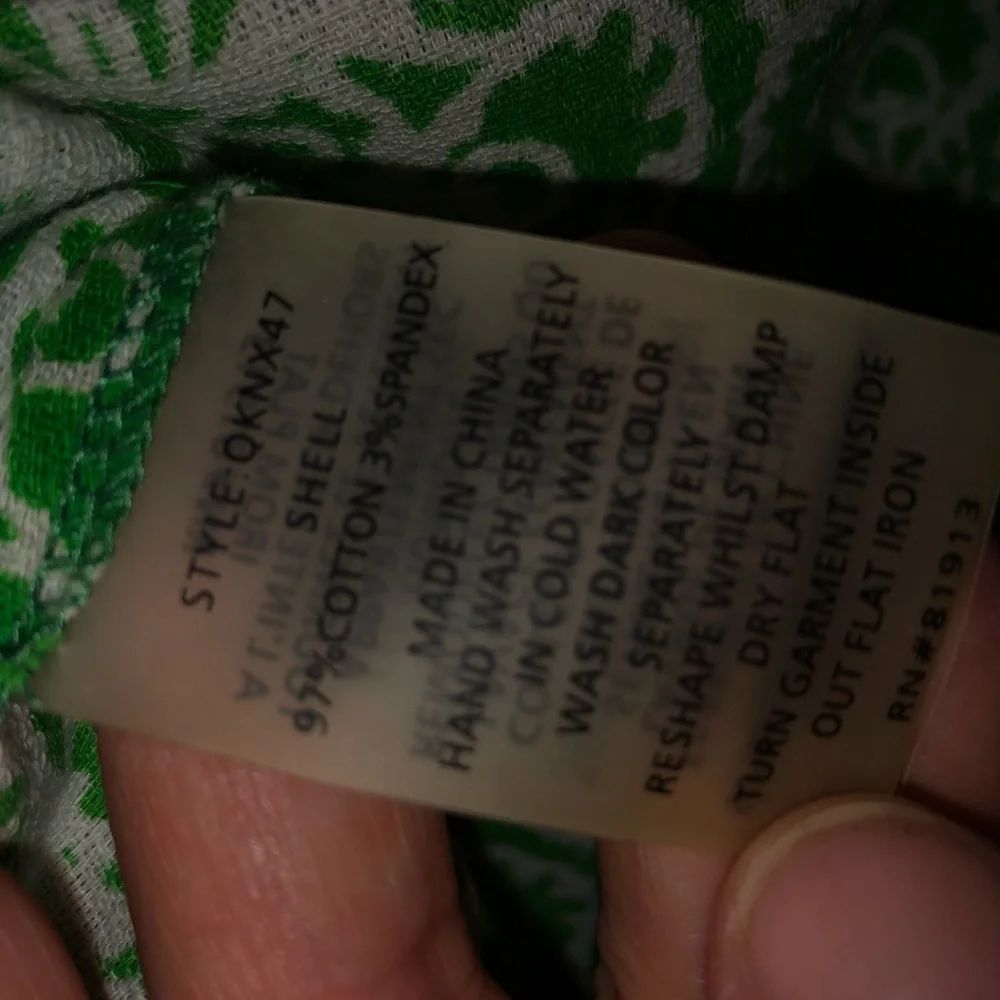 Plenty by Tracy Reese Green and White Dress - Picture 7 of 7